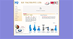Desktop Screenshot of hpvalve.in
